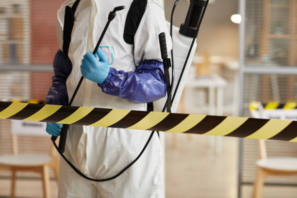 Professional Trauma Scene Cleanup technician working in Sanford, NC